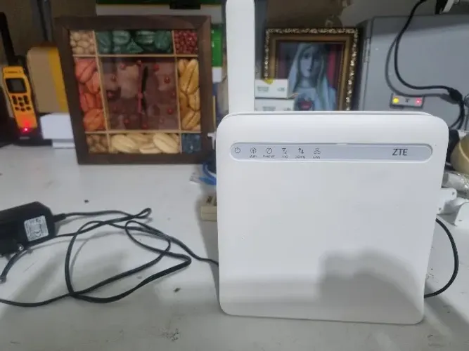 Roteador Zte Mf253v 3g 4g Pra Uso Com Chip E Rural Rural