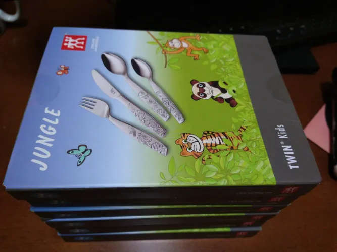 Kit 5 Conjuntos Talheres Infantis Zwilling