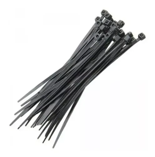 Kit 100 Abraçadeiras Nylon 3,6mm X 150mm Preta MbTools GB59088 - WZetta