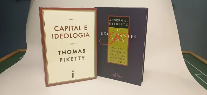 Capital e Ideologia - Thomas Piketty + Os exuberantes anos 90 - Joseph E. Stiglitz NOVOS
