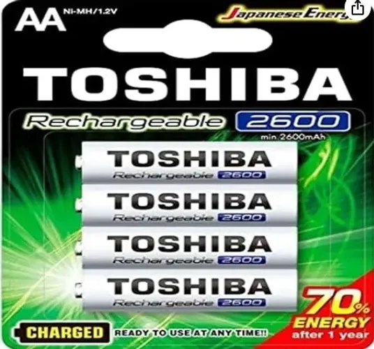 4 Pilhas Toshiba