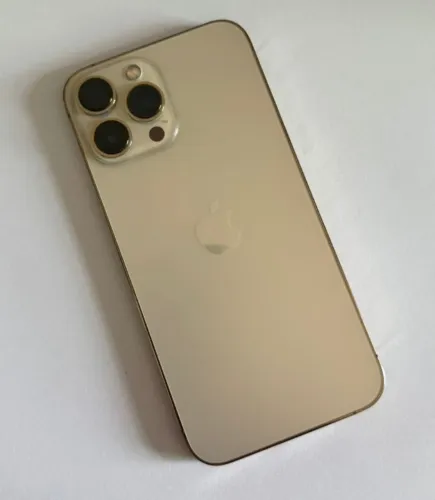 IPhone 13 Pro Max 1TB Dourado Carregador Original Bateria 87% 