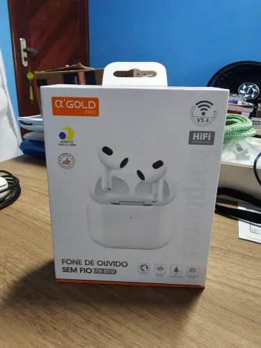 Fone de ouvido sem fio Gold Pro FN-BT10