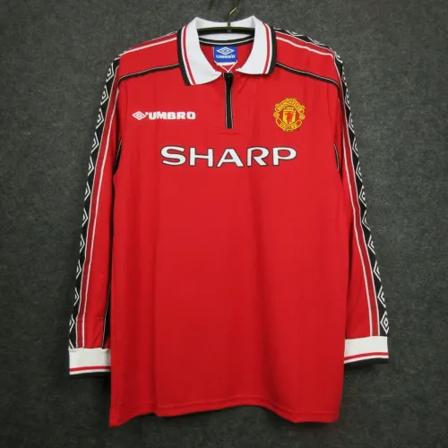 Camisa Manchester United Retrô 1998 Umbro - Pronta entrega