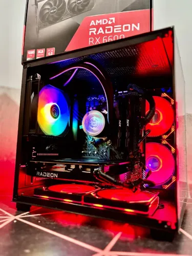 Pc gamer Ryzen 7 com RX 7600