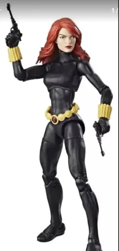 Action Figure Black Widow (Viúva Negra) - Marvel Legends Retrô 