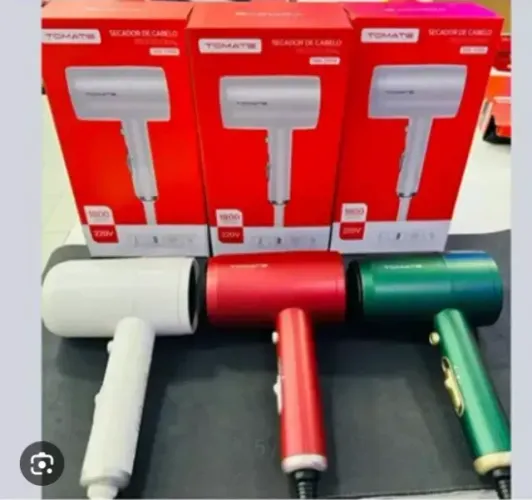 Secador De Cabelo Profissional 1500w 110V Tomate MSE-2700A