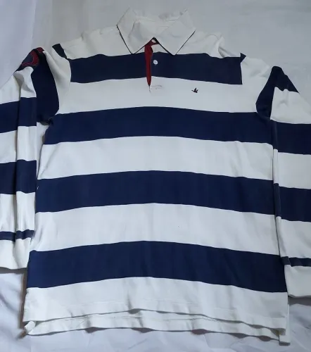 Camiseta polo Brooksfield manga Longa