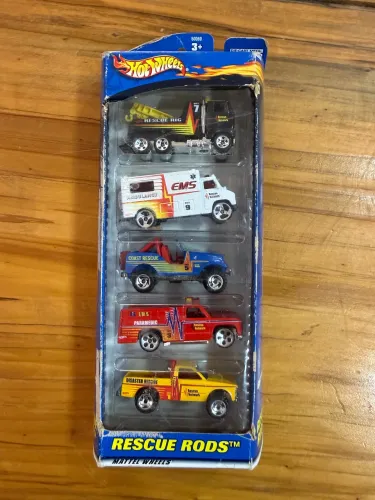 Hot Wheels- Pack Rescue Rods - Ano 2000