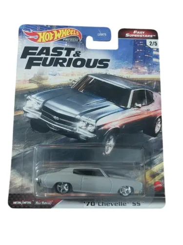 Hot Wheels Premium Fast And Furious 70 Chevelle SS Gbw75