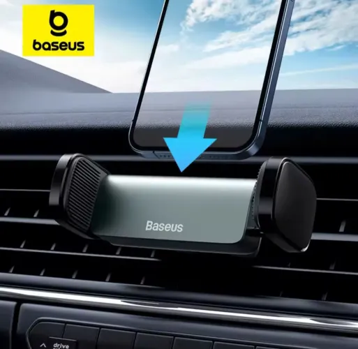 Suporte Veicular Baseus para Celular Seguro e Prático