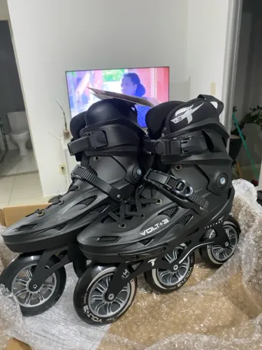 Patins Traxart Volt+ 3º Geração Preto - Freestyle