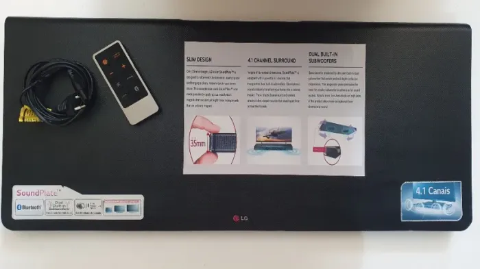 Home Teather LG SoundPlate LAP340 4.1 canais 120W Bivolt