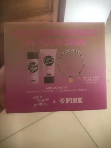 Kit Coco Lotion e Coco Scrub - Pink