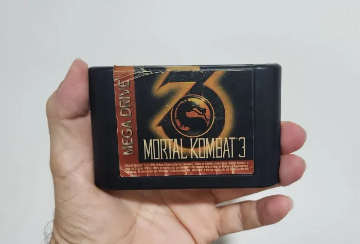 Sega Mega Drive Mortal Kombat 3 Tectoy