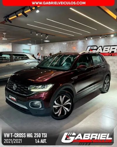 Volkswagen T-Cross Highline 1.4 TSI Flex 16V 5P AUT 2021