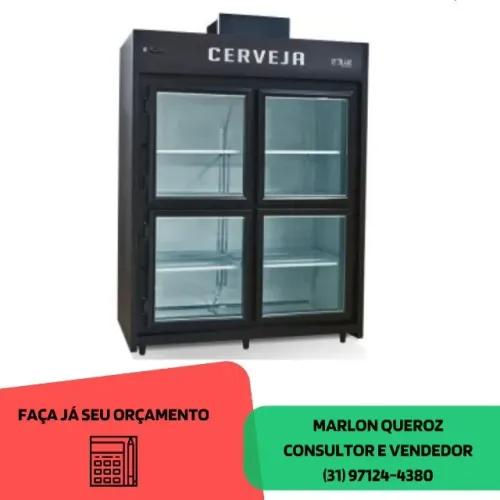 Cervejeira Mini Câmara 4 Portas Polar 220v Nova