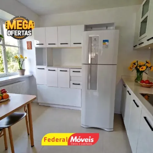 Armário Branco Suspenso De Cozinha MEGA OFERTA (TEMOS CREDIÁRIO)