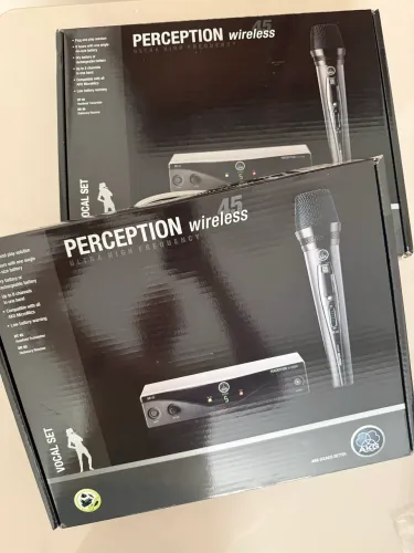 Microfone AKG PE45 novo lacrado