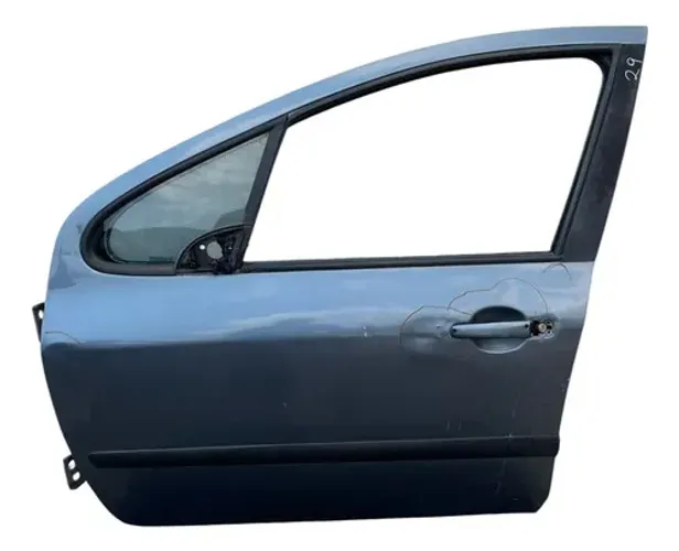 Porta Peugeot 307 2006 / 2007 Dianteira Esquerda Azul