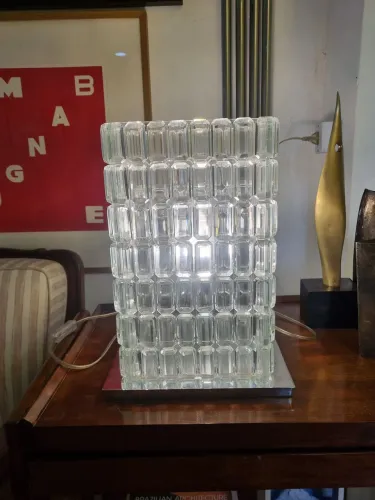Luminária de cristal antiga