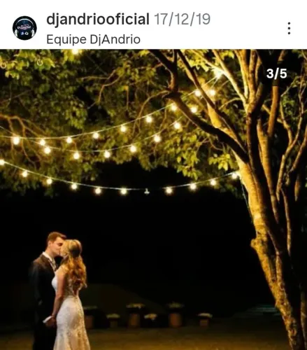 Iluminação para casamentos