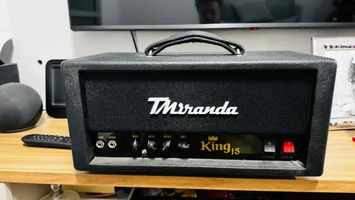 Amplificador Tmiranda King 15 - N Vox Ac15 Ac30 Queen U2 Preto 127/220v (Usado)