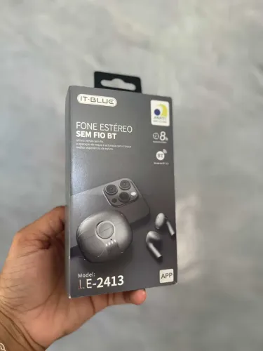 Fone de ouvido Bluetooth Premium - ENTREGA A DOMICÍLIO 