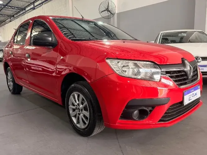 Renault Logan Life 1.0 2020 Top! Vendo Parcelado! Oportunidade!