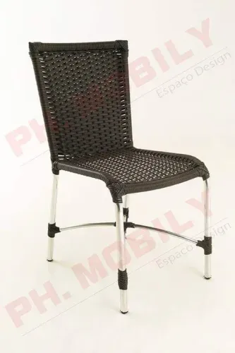 CADEIRA MARINGÁ DE ALUMÍNIO COM FIBRA SINTÉTICA