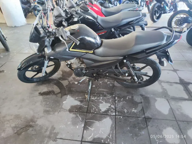 YAMAHA FACTOR 150 PRETA 2023 SHALON MOTOS