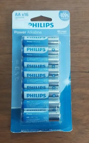 Kit Pilha c/16 Alkaline 