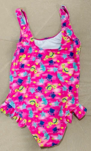 Maio infantil rosa - animais marinhos 