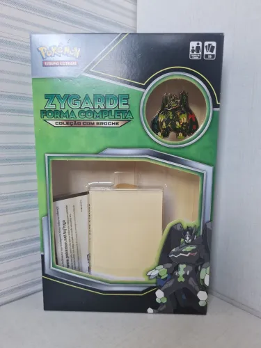 Zygarde Forma Completa - Broche e Caixa