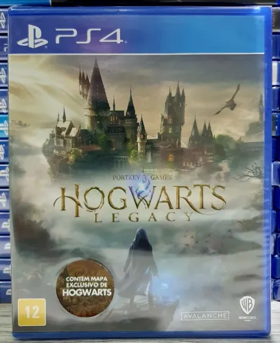 Jogo Ps4 Hogwarts Legacy Com Mapa e LACRADO (Áudio em Português)