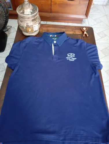 Camisa Polo Azul Marinho - DARTINGNY.G