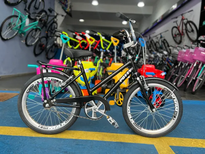 Bicicleta Potty aro 20 - Preta