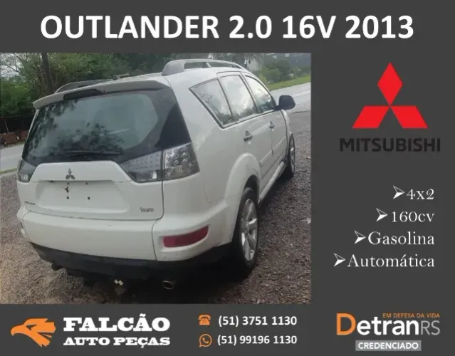 PEÇAS EM GERAL MITSUBISHI OUTLANDER 2.0 160 CV 2013