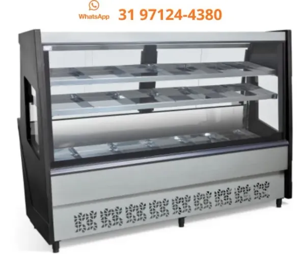 Balcão de Açougue Avícola 2M Preto 220v