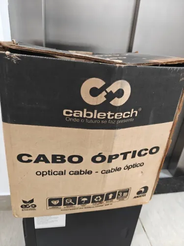 CABO DROP Externo FIG.8 CFOAC-BLI-A/B- Cinza <br><br>LANCE ÚNICO 0500 (m)