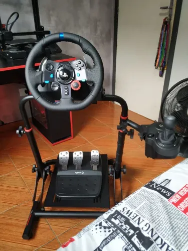 Logitec G29 + Câmbio + cockpit extreme simracing SGT.