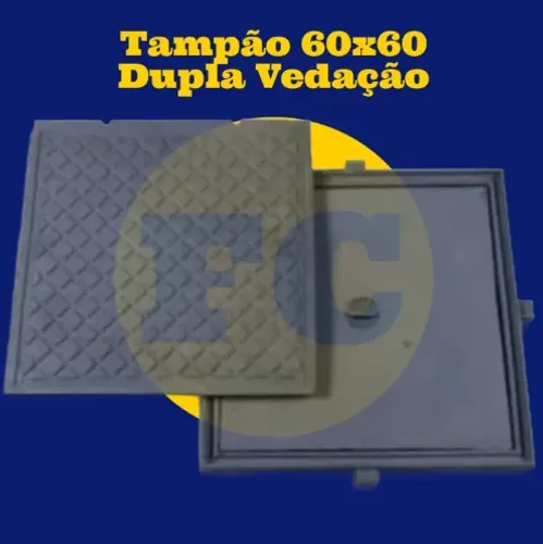 Tampão 60x60 Dupla Vedação