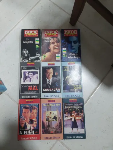 Filmes VHS Originais por apenas 50 reais 