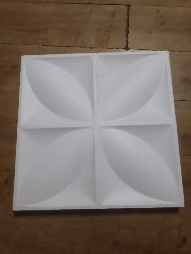 Kit peças Revestimento Decorativo 50x50 Branco