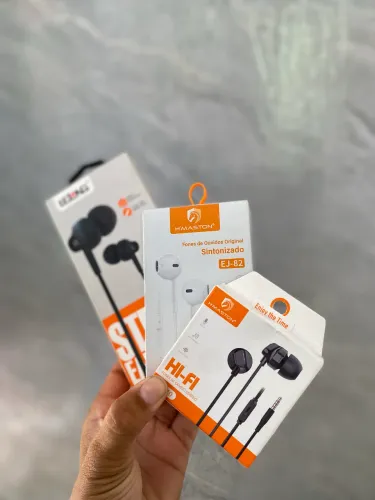 Fone de ouvido com fio - ENTREGA A DOMICÍLIO 