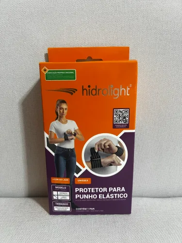 PROTETOR PARA PUNHO ELáSTICO - HIDROLIGHT Pretocinza