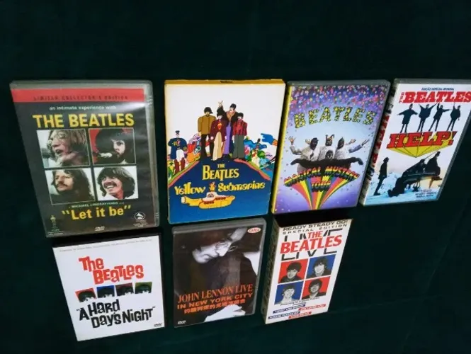 Dvd The Beatles Kit 7 Filmes 