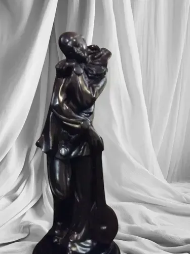 Estatueta Pierrot. Linda Peça, Altura 45cm.