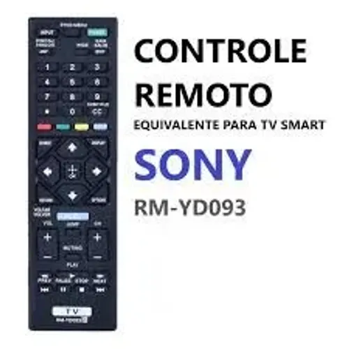 Controle Remoto Sony RM-YD093 - Smart TV