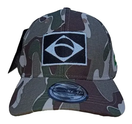 Boné Camuflado BRASIL